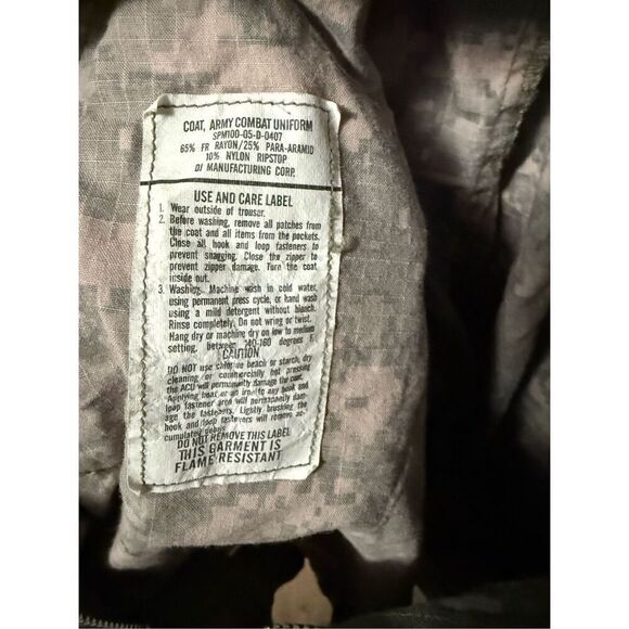 UPC US Army UCP Top Medium-Regular Jacket - Picture 4 of 4